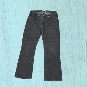 Lee dark gray bootcut jeans